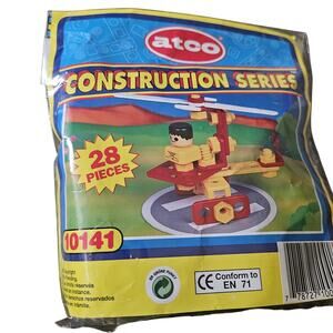 Vintage Atco Construction Series 28 Pieces 10141 New in Package